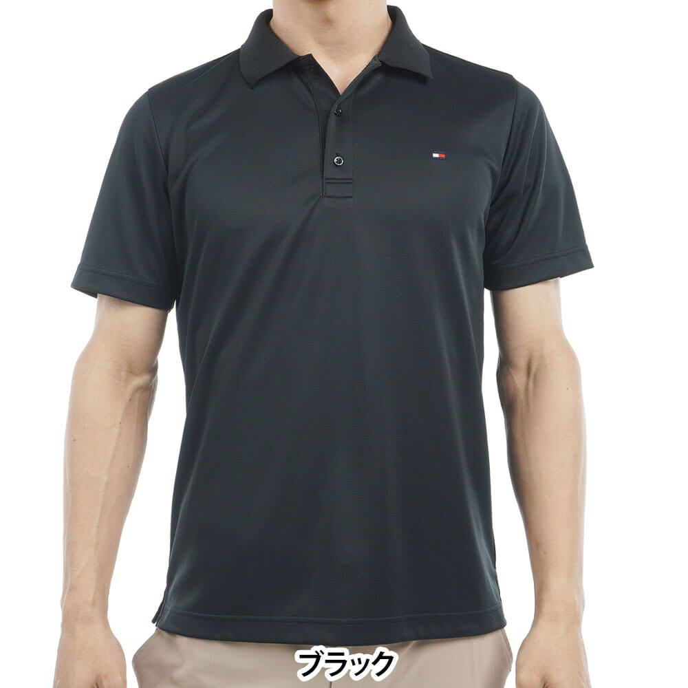 トミー ヒルフィガー ゴルフ　メンズ ベーシックフラッグ 半袖 ポロシャツ THMA493　2025年モデル 詳細4