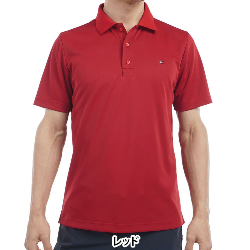 トミー ヒルフィガー ゴルフ　メンズ ベーシックフラッグ 半袖 ポロシャツ THMA493　2025年モデル 詳細8