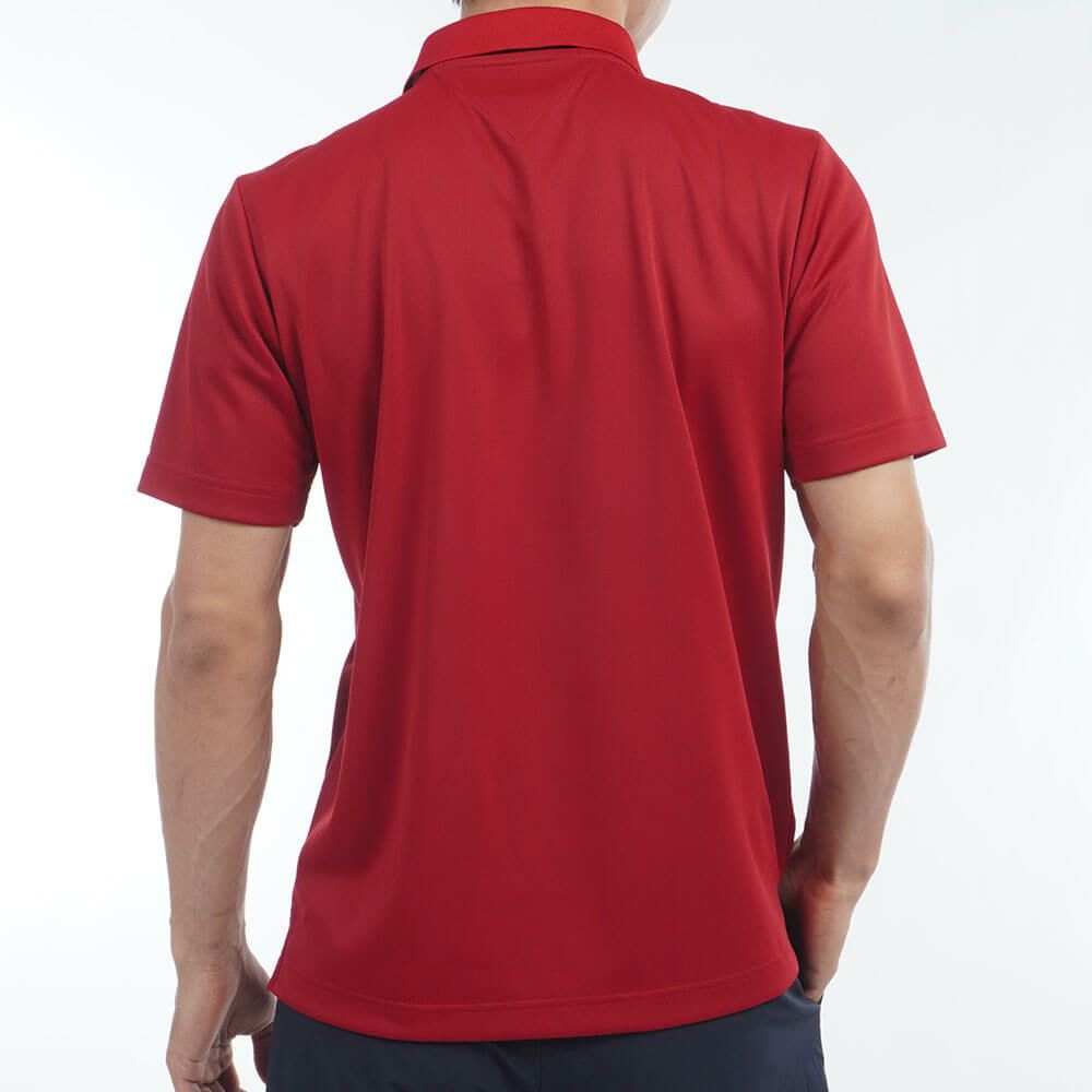 トミー ヒルフィガー ゴルフ　メンズ ベーシックフラッグ 半袖 ポロシャツ THMA493　2025年モデル 詳細9