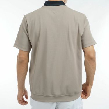 トミー ヒルフィガー ゴルフ　メンズ カラーブロック 半袖 モックネックシャツ THMA505　2025年モデル 詳細6