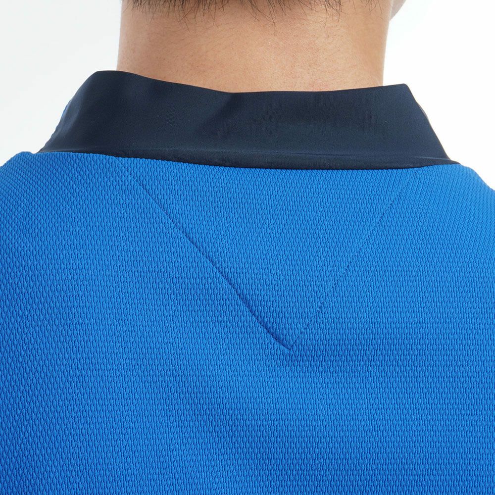 トミー ヒルフィガー ゴルフ　メンズ カラーブロック 半袖 モックネックシャツ THMA505　2025年モデル 詳細15