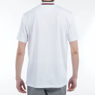 トミー ヒルフィガー ゴルフ　メンズ HILFIGERグラフィック 半袖 モックネックシャツ THMA527　2025年モデル 詳細3