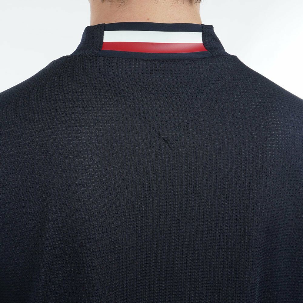 トミー ヒルフィガー ゴルフ　メンズ HILFIGERグラフィック 半袖 モックネックシャツ THMA527　2025年モデル 詳細9