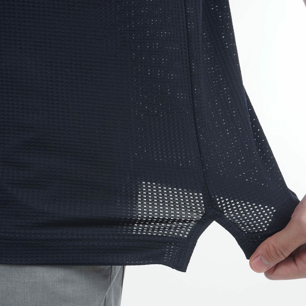 トミー ヒルフィガー ゴルフ　メンズ HILFIGERグラフィック 半袖 モックネックシャツ THMA527　2025年モデル 詳細11