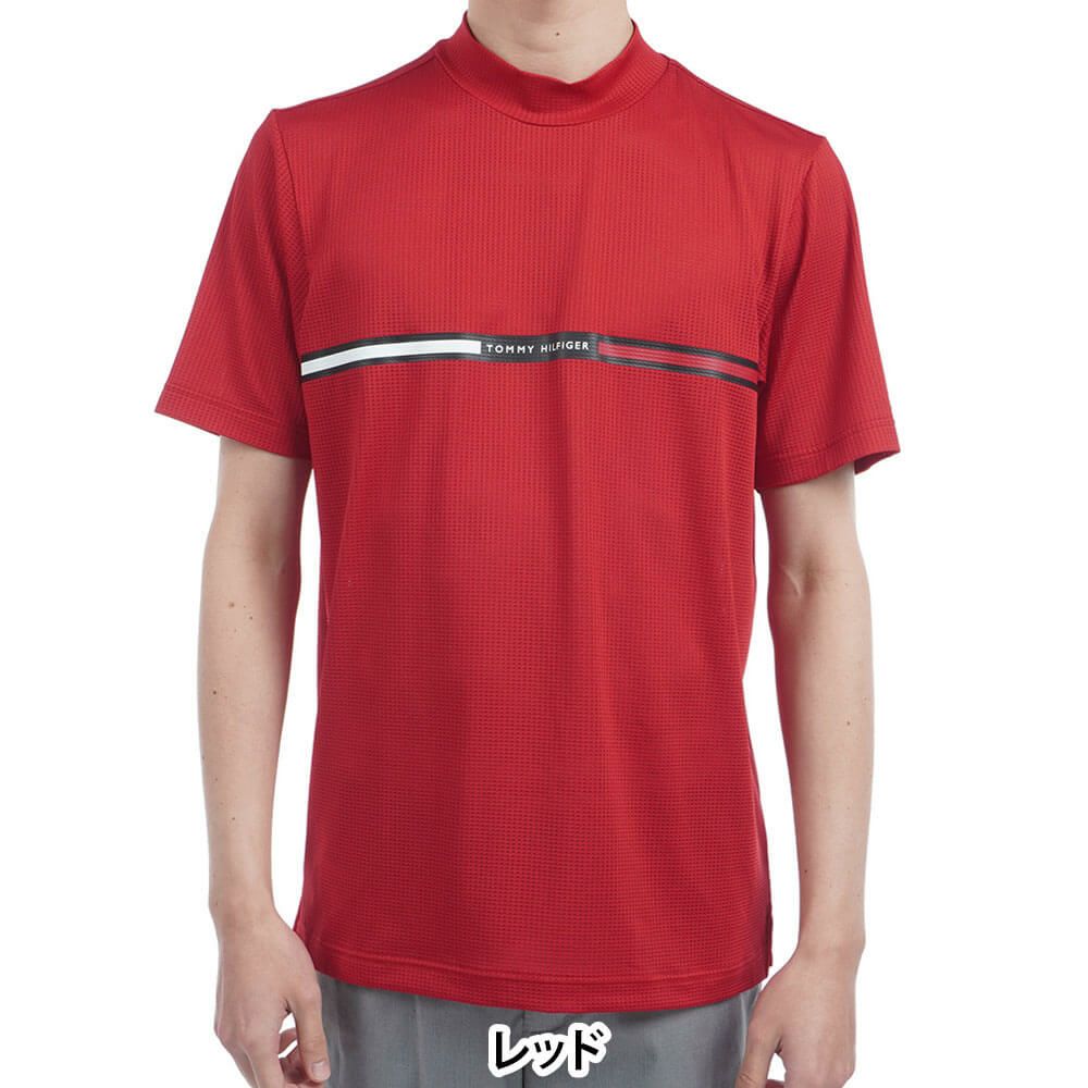 トミー ヒルフィガー ゴルフ　メンズ HILFIGERグラフィック 半袖 モックネックシャツ THMA527　2025年モデル 詳細12