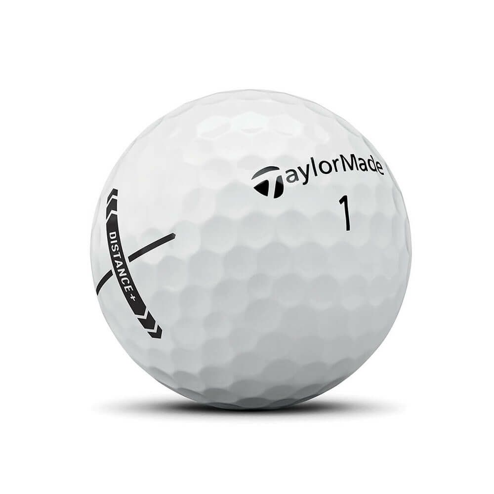テーラーメイド　DISTANCE＋ ゴルフボール 2025年モデル　1ダース（12球入り）　ホワイト 詳細2