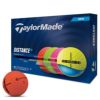 テーラーメイド　DISTANCE＋ ゴルフボール 2025年モデル　1ダース（12球入り）　マルチカラー
