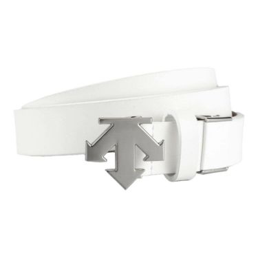 デサントゴルフ DESCENTE GOLF　レディース ロゴアイコン バックル ベルト DG5SBL00L WH00 ホワイト