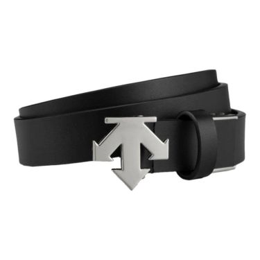 デサントゴルフ DESCENTE GOLF　レディース ロゴアイコン バックル ベルト DG5SBL00L BK00 ブラック