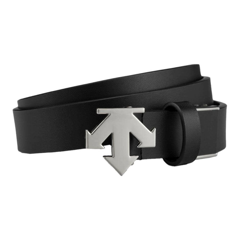 デサントゴルフ DESCENTE GOLF　レディース ロゴアイコン バックル ベルト DG5SBL00L BK00 ブラック