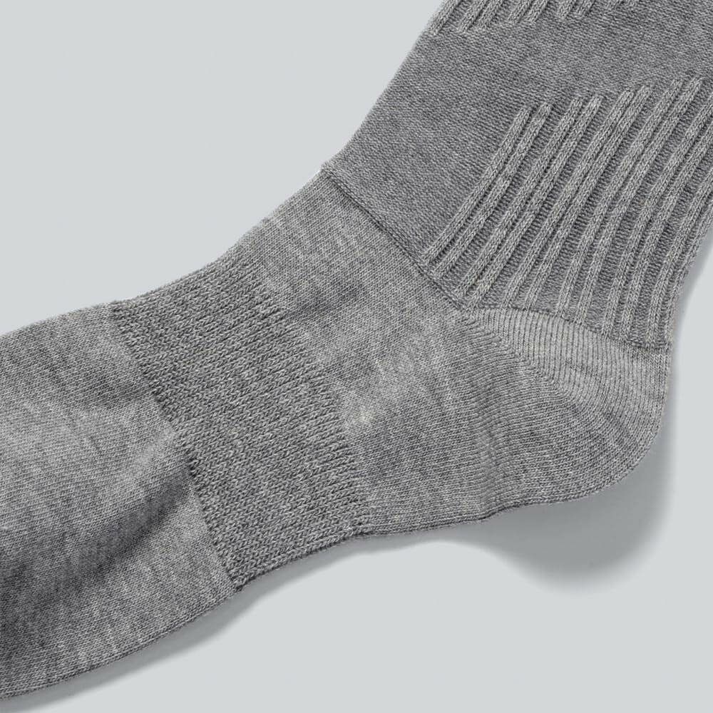 デサントゴルフ DESCENTE GOLF　レディース リンクス柄 ハイソックス DG5SSO02L GY00 グレー 詳細3