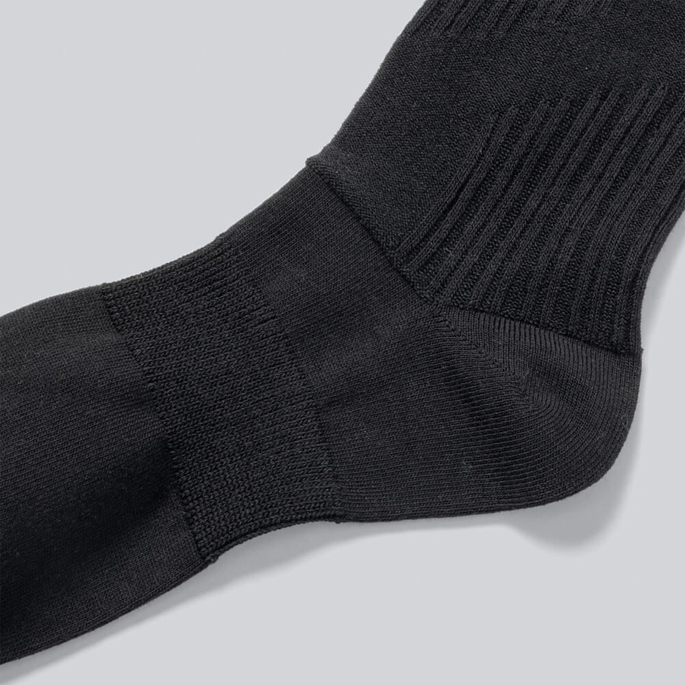 デサントゴルフ DESCENTE GOLF　レディース リンクス柄 ハイソックス DG5SSO02L BK00 ブラック 詳細3