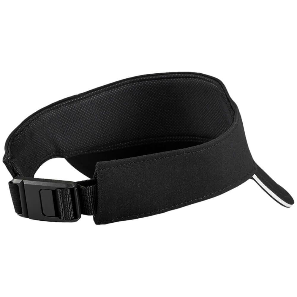 デサントゴルフ DESCENTE GOLF　メンズ PE ツイルロゴ サンバイザー DG5SCP52U BK00 ブラック 詳細2