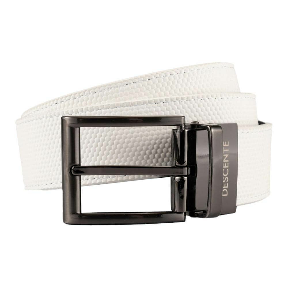 デサントゴルフ DESCENTE GOLF　メンズ W35 リバーシブル ベルト DG5SBL00M WHNV ホワイト×ネイビー