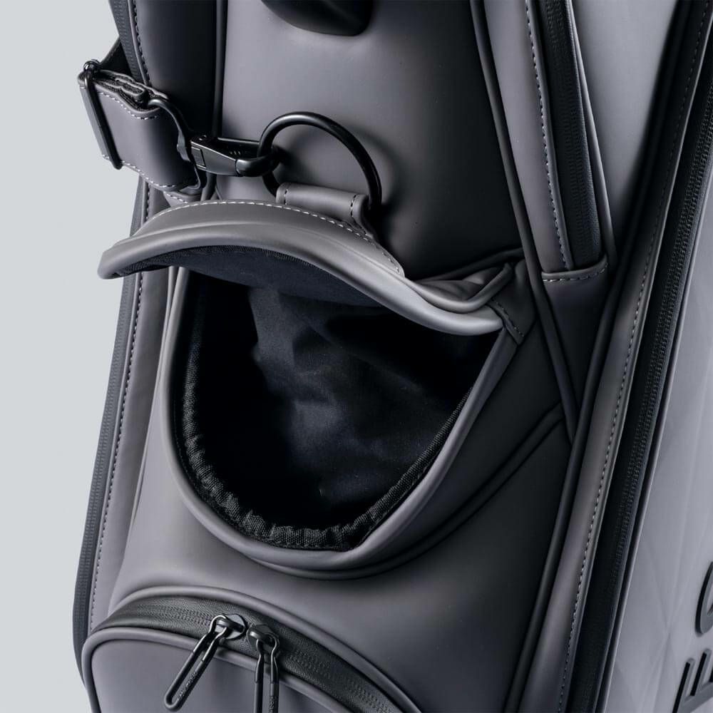 デサントゴルフ DESCENTE GOLF　メンズ WIMPLE デザイン キャディバッグ #TYPE 25 DG5SCB01M GY00 グレー 詳細7