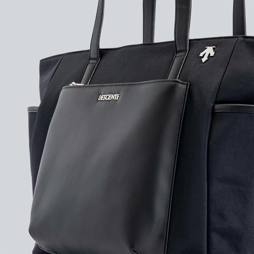 デサントゴルフ DESCENTE GOLF　LADIES トートバッグ DG5STT00L BK00 ブラック 詳細3