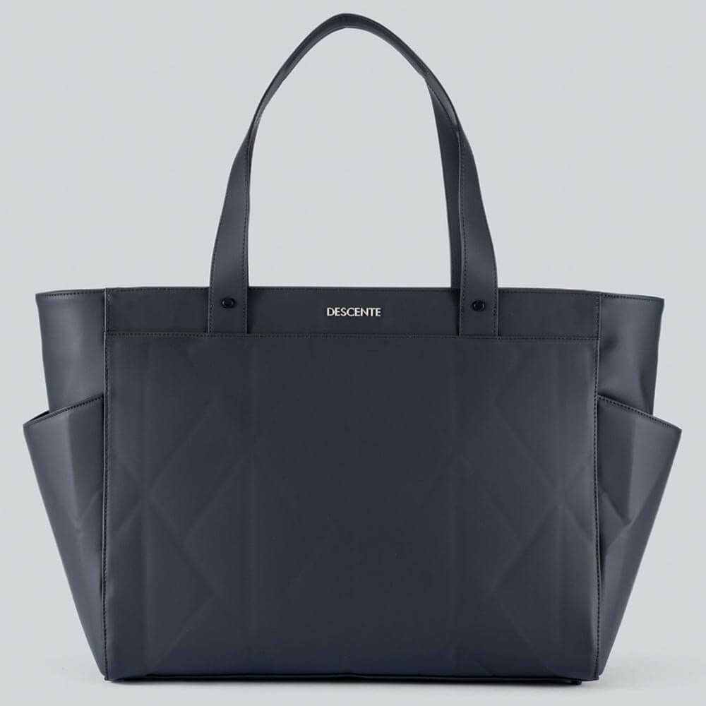 デサントゴルフ DESCENTE GOLF　メンズ WIMPLE デザイン トートバッグ DG5STT00M BK00 ブラック 詳細2