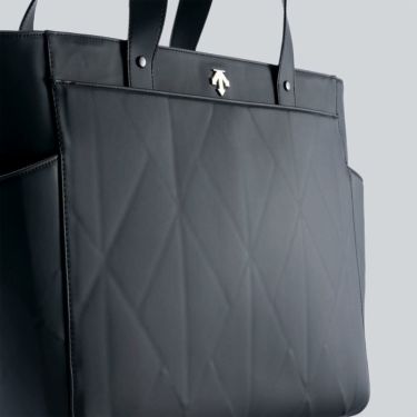 デサントゴルフ DESCENTE GOLF　メンズ WIMPLE デザイン トートバッグ DG5STT00M BK00 ブラック 詳細3