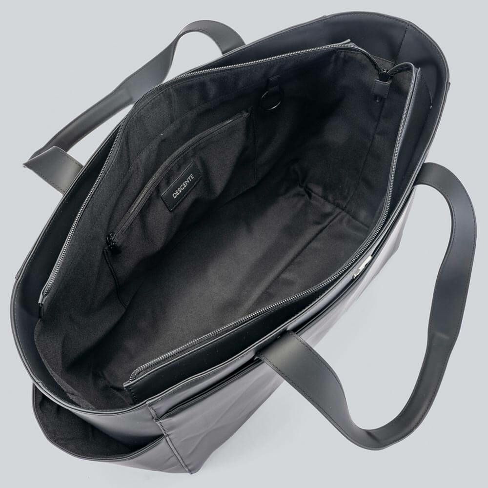 デサントゴルフ DESCENTE GOLF　メンズ WIMPLE デザイン トートバッグ DG5STT00M BK00 ブラック 詳細4