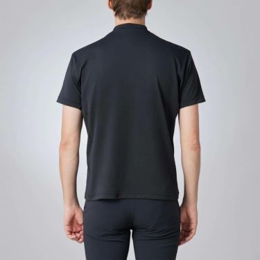 デサントゴルフ DESCENTE GOLF　メンズ ベア 鹿の子 半袖 モックネックシャツ DG5SHS06M　2025年モデル 詳細3