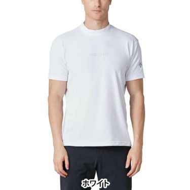 デサントゴルフ DESCENTE GOLF　メンズ ベア 鹿の子 半袖 モックネックシャツ DG5SHS06M　2025年モデル 詳細6