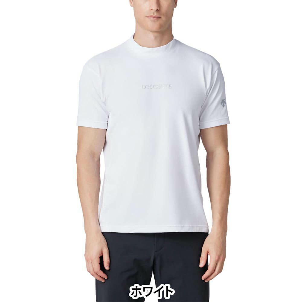 デサントゴルフ DESCENTE GOLF　メンズ ベア 鹿の子 半袖 モックネックシャツ DG5SHS06M　2025年モデル 詳細6