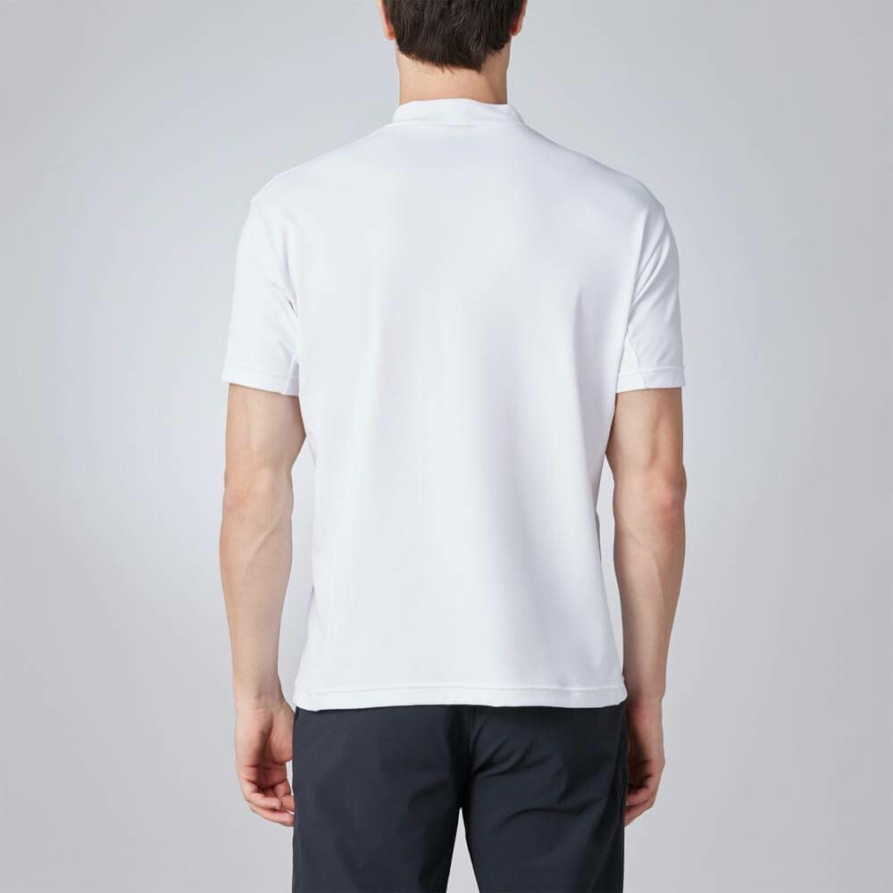 デサントゴルフ DESCENTE GOLF　メンズ ベア 鹿の子 半袖 モックネックシャツ DG5SHS06M　2025年モデル 詳細7