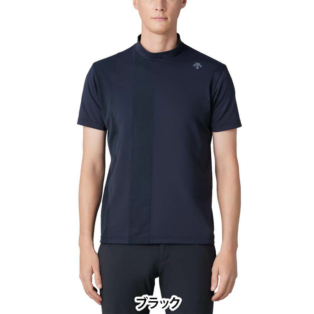 デサントゴルフ DESCENTE GOLF　メンズ ベア スムース 半袖 モックネックシャツ DG5SHS18M　2025年モデル 詳細2