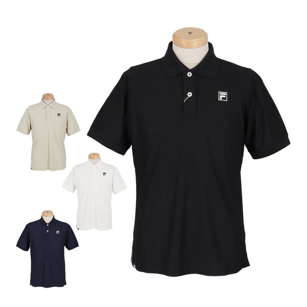 フィラ FILA　メンズ ロゴ刺繍 半袖 ポロシャツ 744-655Y　2024年モデル
