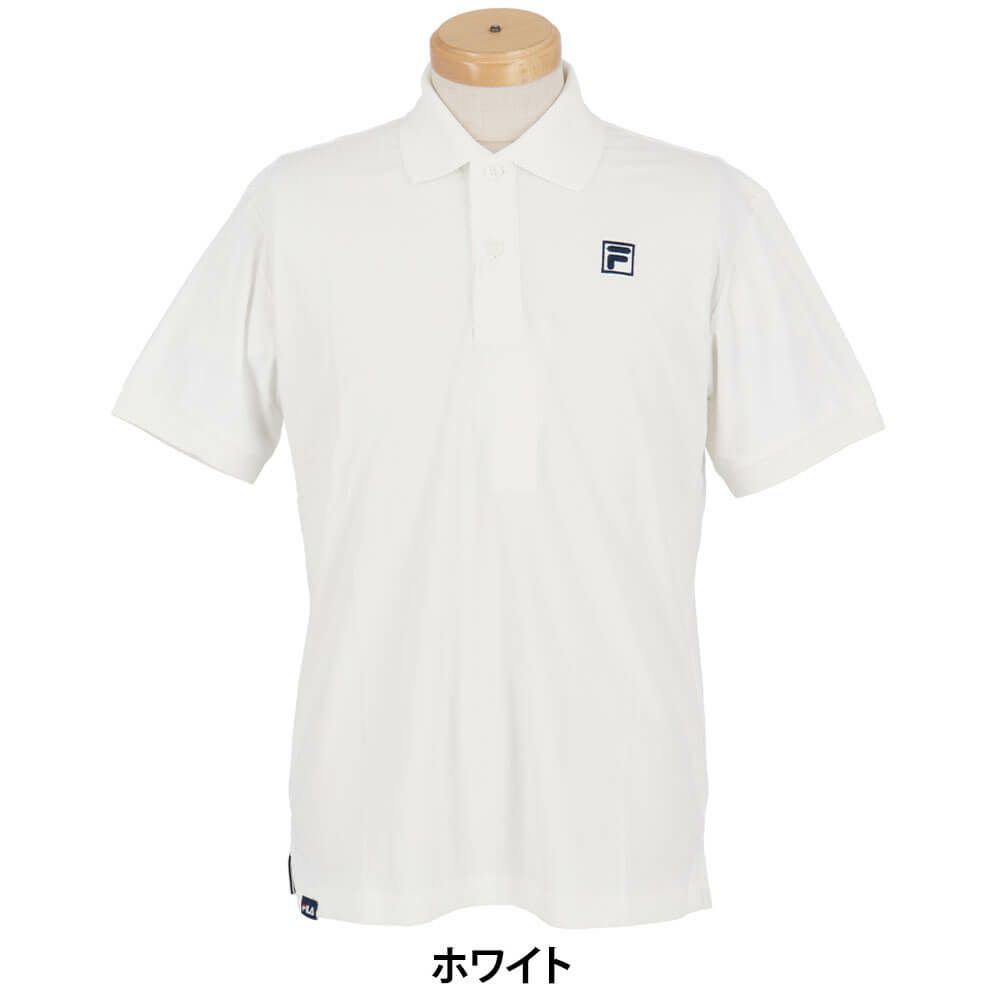 フィラ FILA　メンズ ロゴ刺繍 半袖 ポロシャツ 744-655Y　2024年モデル 詳細5
