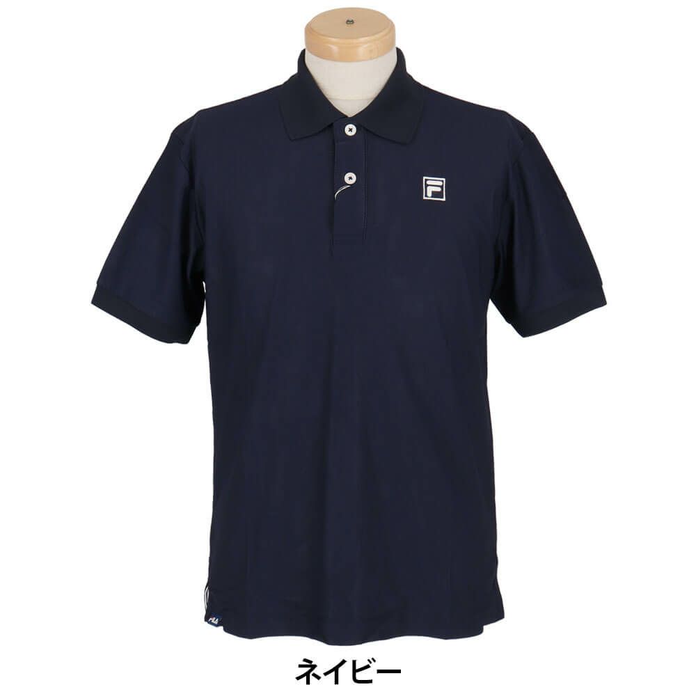フィラ FILA　メンズ ロゴ刺繍 半袖 ポロシャツ 744-655Y　2024年モデル 詳細8