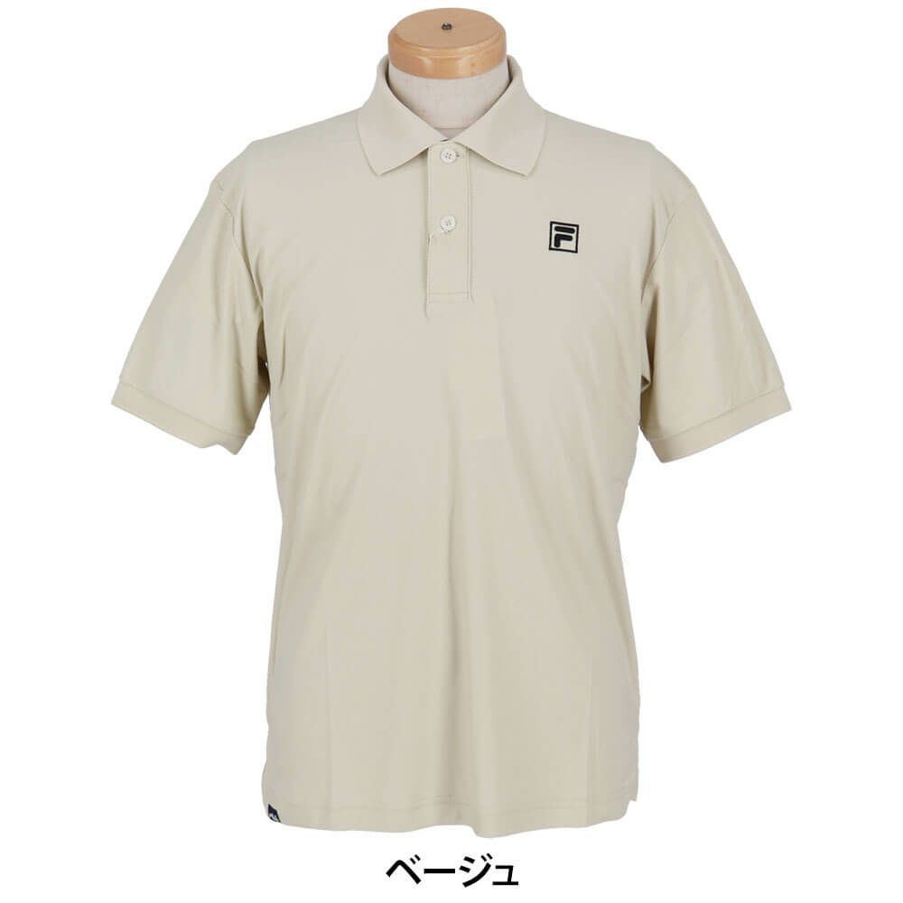 フィラ FILA　メンズ ロゴ刺繍 半袖 ポロシャツ 744-655Y　2024年モデル 詳細11