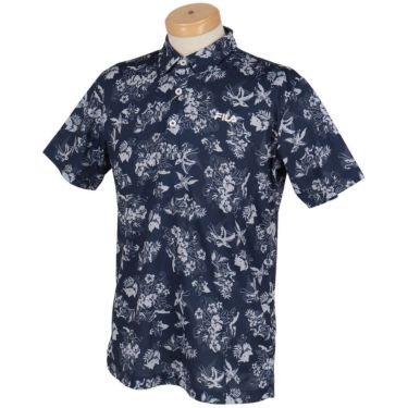 フィラ FILA　メンズ フラッグ柄 ロゴ刺繍 半袖 ポロシャツ 744-672Y　2024年モデル 詳細7