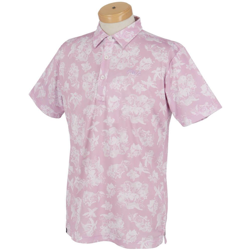 フィラ FILA　メンズ フラッグ柄 ロゴ刺繍 半袖 ポロシャツ 744-672Y　2024年モデル 詳細10