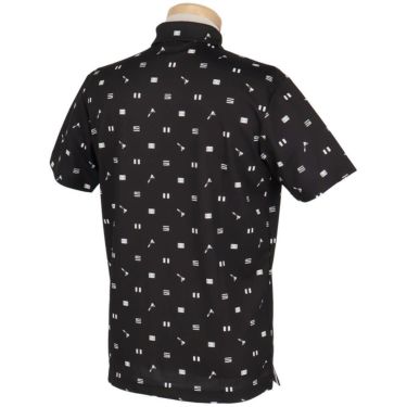 フィラ FILA　メンズ フラワー柄 ロゴ刺繍 半袖 ポロシャツ 744-671Y　2024年モデル 詳細3