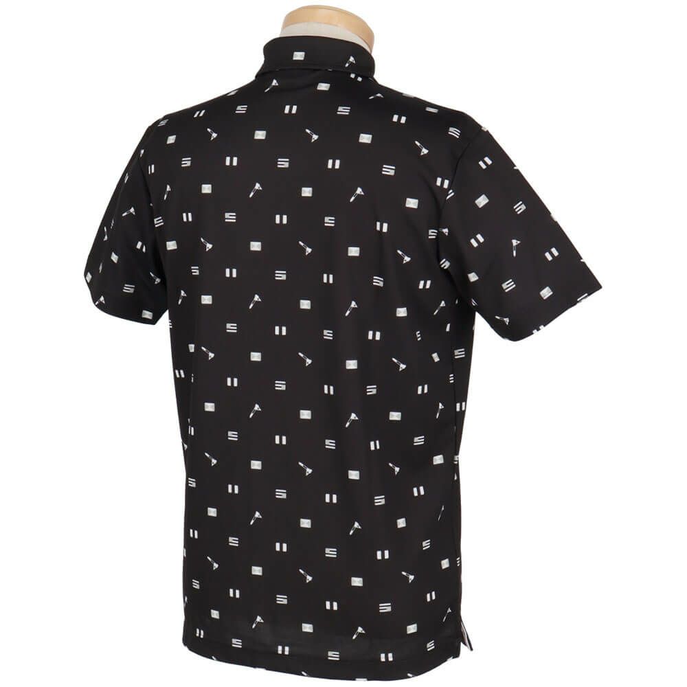 フィラ FILA　メンズ フラワー柄 ロゴ刺繍 半袖 ポロシャツ 744-671Y　2024年モデル 詳細3