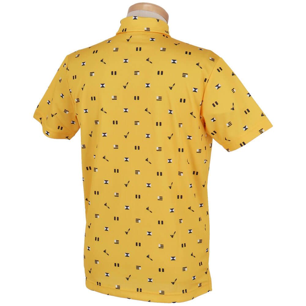 フィラ FILA　メンズ フラワー柄 ロゴ刺繍 半袖 ポロシャツ 744-671Y　2024年モデル 詳細15