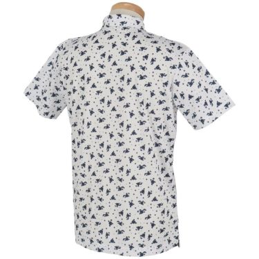 フィラ FILA　メンズ 総柄プリント ストレッチ 半袖 ポロシャツ 744-674Y　2024年モデル 詳細9