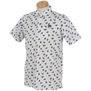 フィラ FILA　メンズ 総柄プリント ストレッチ 半袖 ポロシャツ 744-674Y　2024年モデル 詳細10