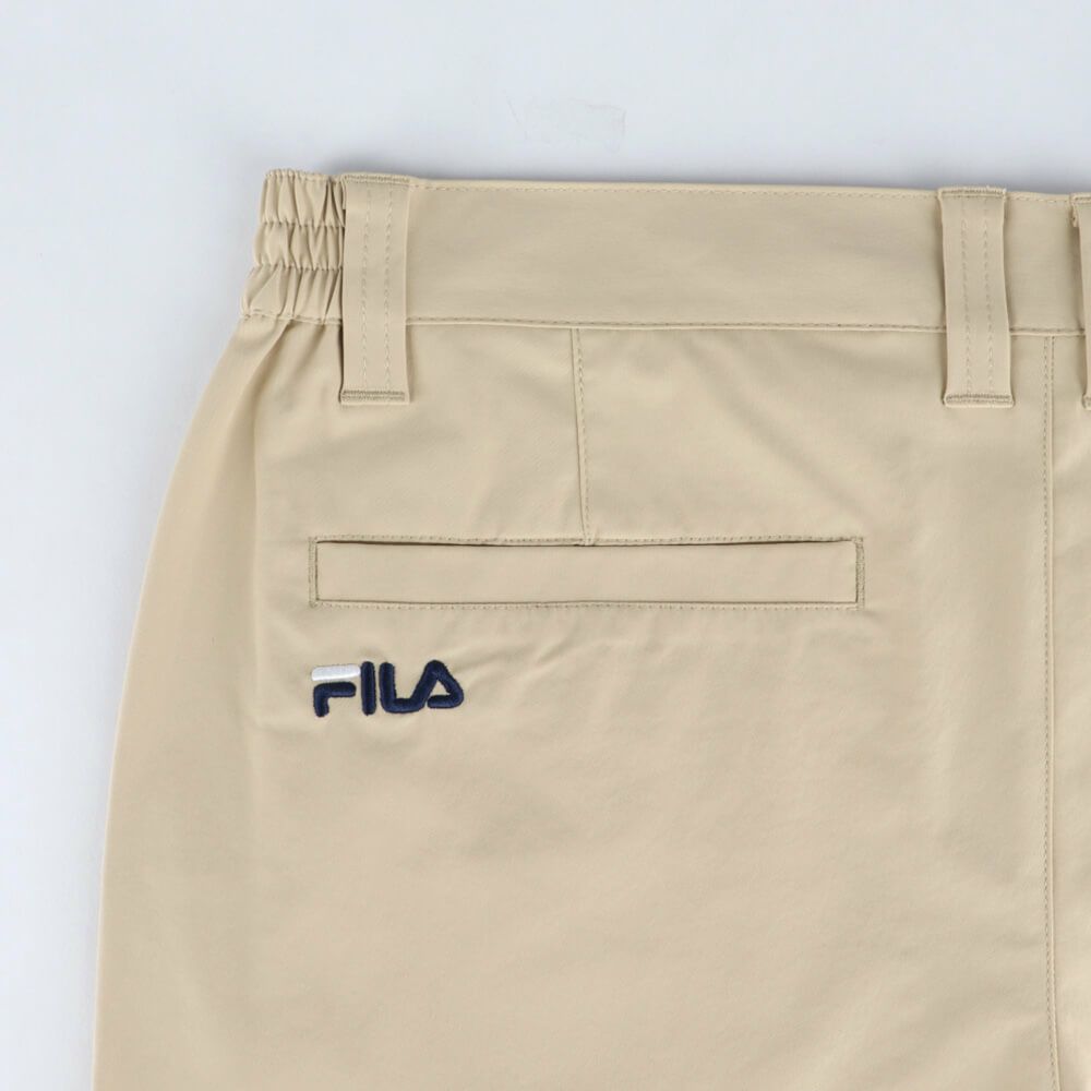 フィラ FILA　メンズ ドット柄 ロゴ刺繍 半袖 ポロシャツ 744-679Y　2024年モデル 詳細11