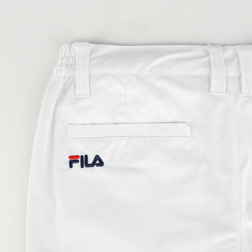 フィラ FILA　メンズ ドット柄 ロゴ刺繍 半袖 ポロシャツ 744-679Y　2024年モデル 詳細13