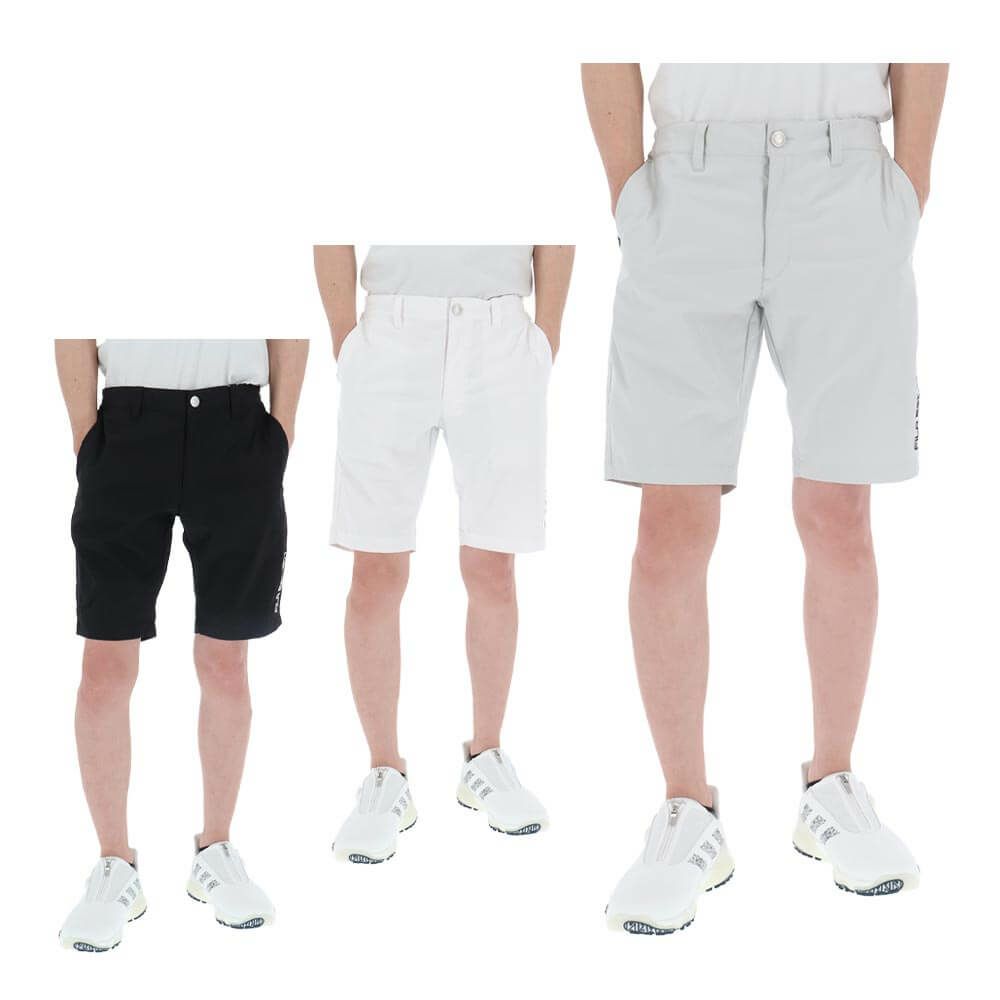 フィラ FILA　メンズ ロゴ刺繍 ストレッチ ショートパンツ 744-326Y　2024年モデル