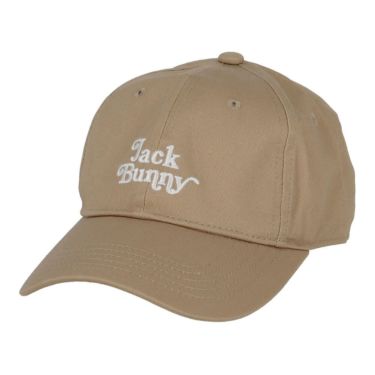 ジャックバニー Jack Bunny!!　ツイル キャップ 262-5187301 040 ベージュ　2025年モデル