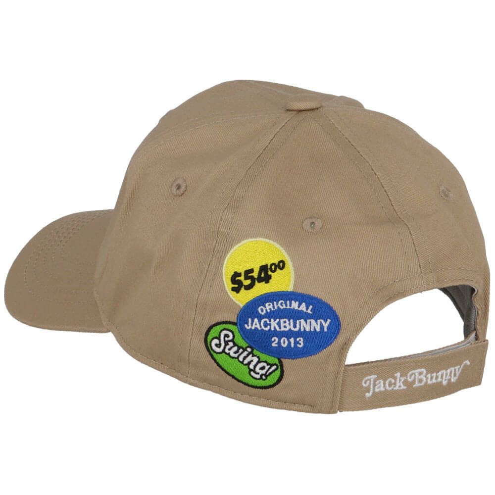 ジャックバニー Jack Bunny!!　ツイル キャップ 262-5187301 040 ベージュ　2025年モデル 詳細2