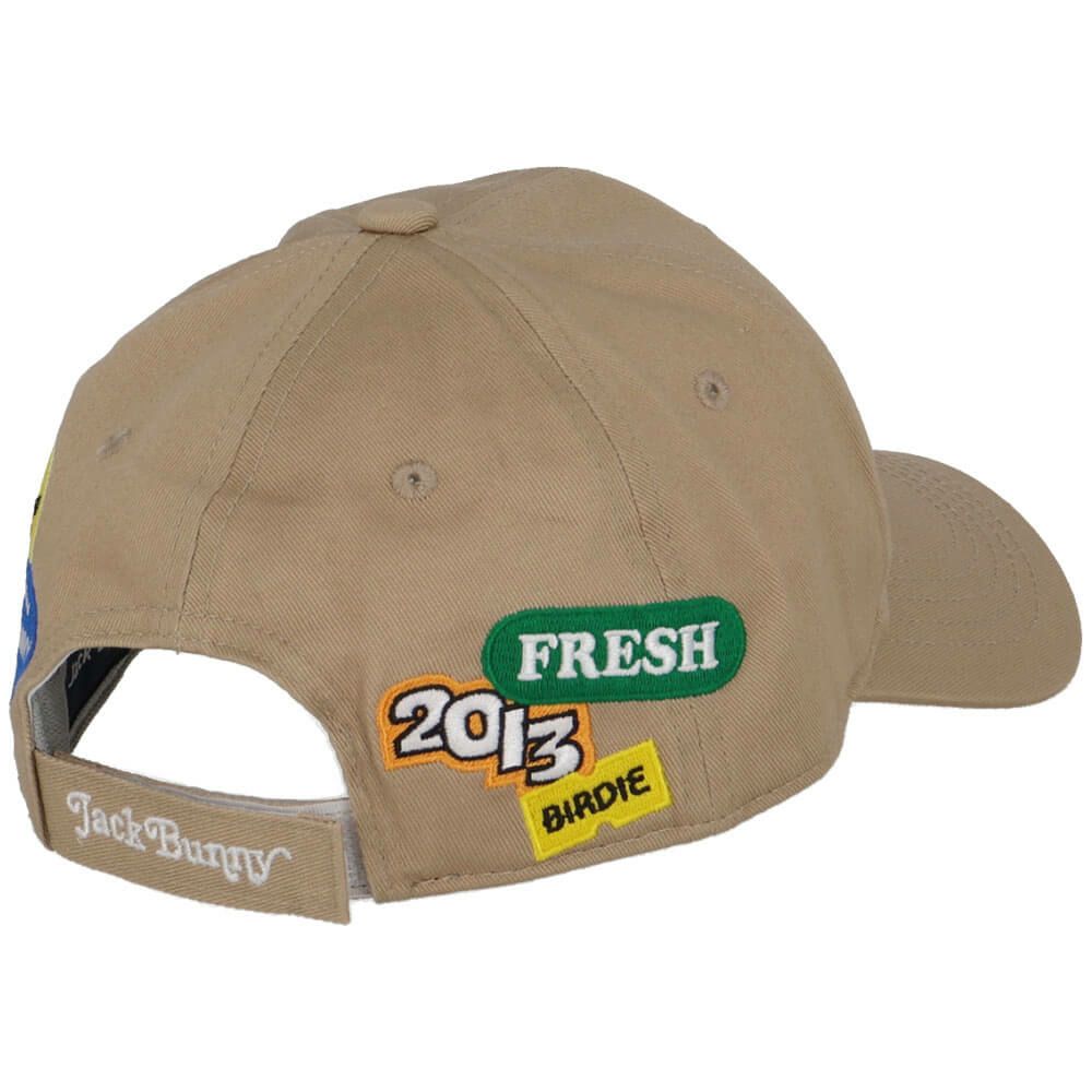 ジャックバニー Jack Bunny!!　ツイル キャップ 262-5187301 040 ベージュ　2025年モデル 詳細3