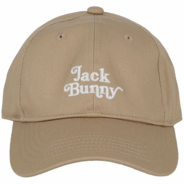 ジャックバニー Jack Bunny!!　ツイル キャップ 262-5187301 040 ベージュ　2025年モデル 詳細4