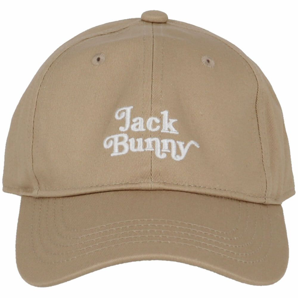 ジャックバニー Jack Bunny!!　ツイル キャップ 262-5187301 040 ベージュ　2025年モデル 詳細4