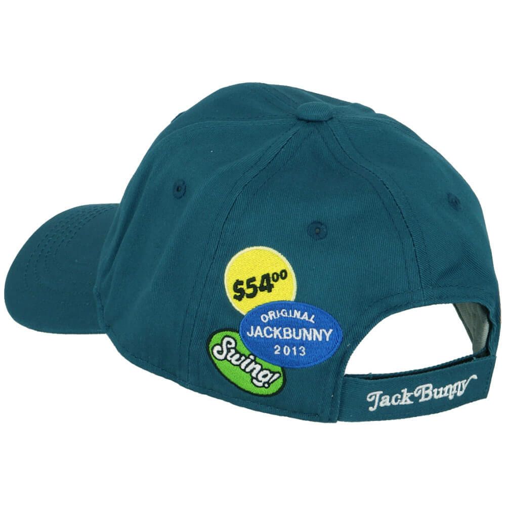 ジャックバニー Jack Bunny!!　ツイル キャップ 262-5187301 140 グリーン　2025年モデル 詳細2