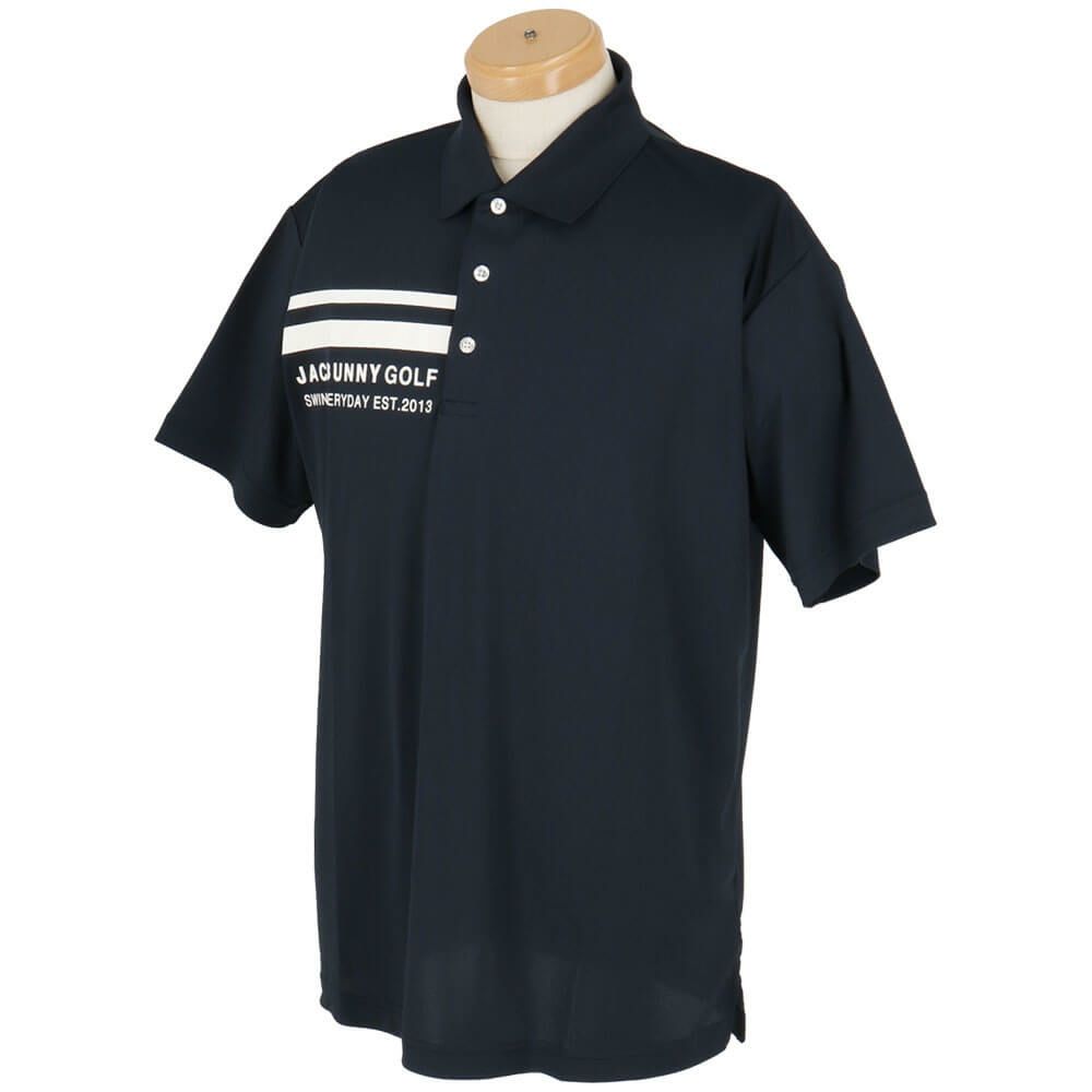 ジャックバニー Jack Bunny!!　メンズ ラインデザイン PE裏鹿の子 半袖 ポロシャツ 262-5160309　2025年モデル 詳細4