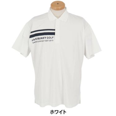 ジャックバニー Jack Bunny!!　メンズ ラインデザイン PE裏鹿の子 半袖 ポロシャツ 262-5160309　2025年モデル 詳細5